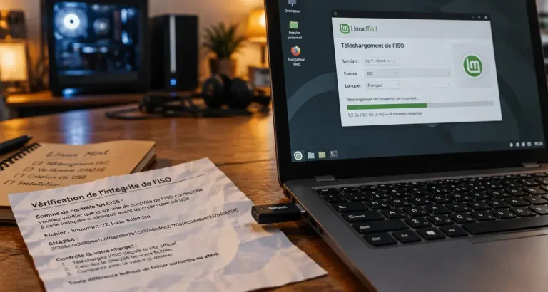 Télécharger Linux Mint 64 bits en français : l&rsquo;ISO officielle, l&rsquo;édition adaptée et le contrôle à ne pas sauter